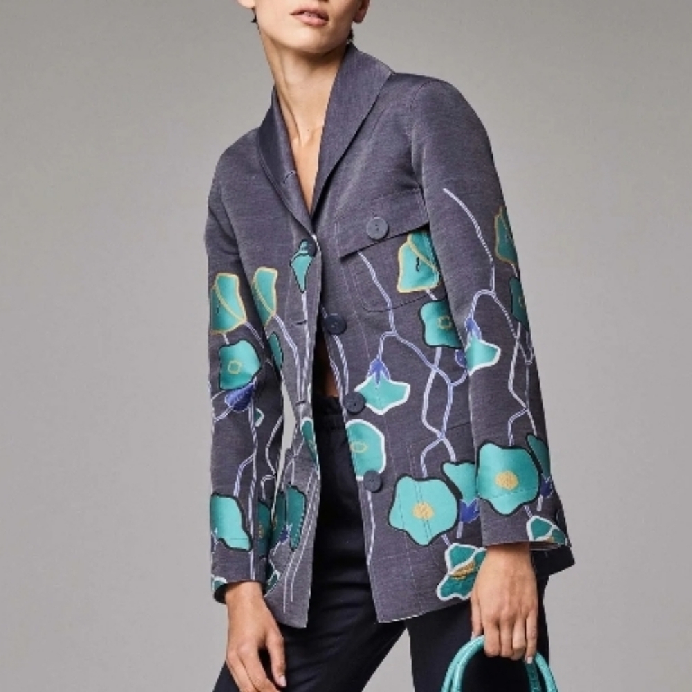 Giorgio Armani Resort fashion show 2017 jacket blazer sz. 40 US 4